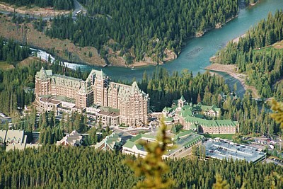 Banff Springs Hotel View