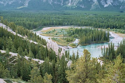 Tunnel Mountain Hoodoos