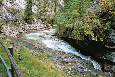 Johnston Canyon Trail
