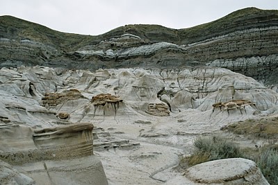 Badlands bei Rosedale