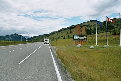 Kananaskis Country Entrance